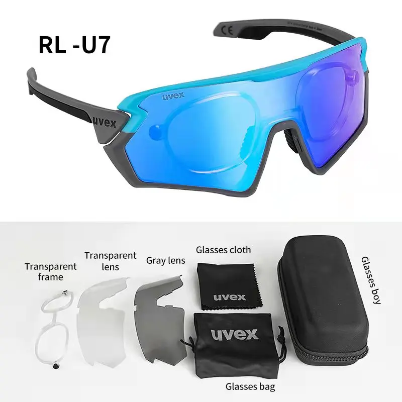 UVEX Cycling Glasses Polarized Outdoor Sports Bike Bicycle Sunglasses MTB Eyewear Goggles Eyeglass gafas de ciclismo hombre