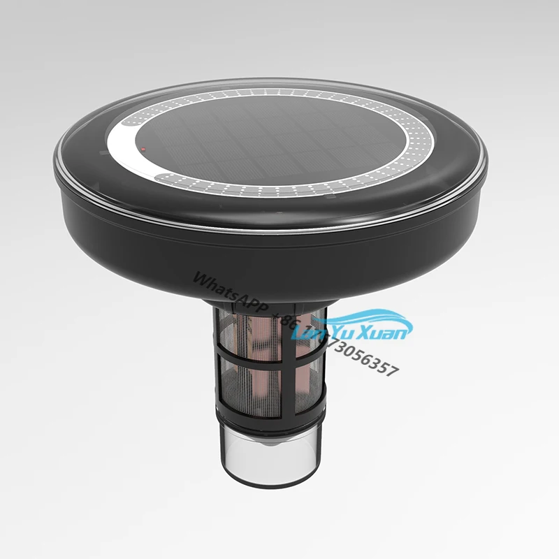 CFSIO Smart Swimming Pool Solar Ionizer with Copper Anode Water Purifying Algae Resistance