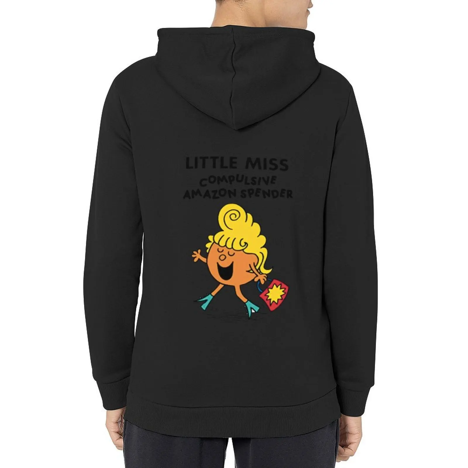 مجموعة تي شيرت رجالي بقلنسوة من Little Miss ملابس أنيمي ملابس جمالية قميص بقلنسوة تي شيرت بقلنسوة جديد