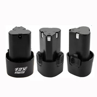 12V 4500mAh Rechargeable Lithium Battery for Angle Grinder Electric Drill Electric Screwdriver Pistol Spare Battery EU US Plug