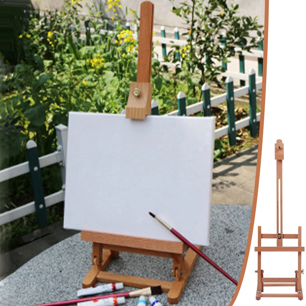 

Tabletop Wooden Easel Desktop Painting Stand Wood Display Easel for Artist Beginners & Teens