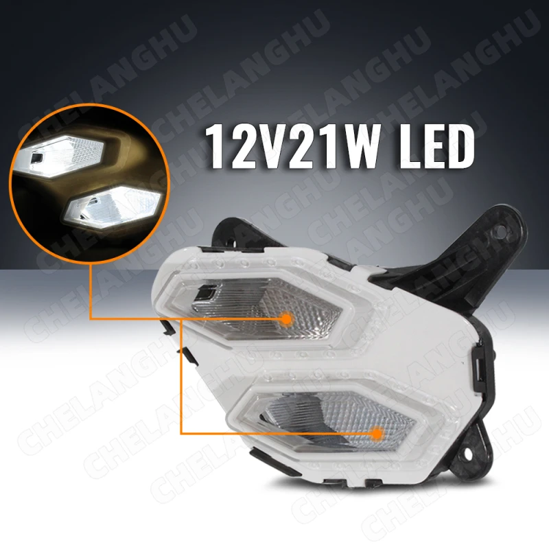 1Pc Left Side LED Fog Light For VW Polo GTI 2021 2022 2023 2024 Car Accessories Fog Lamp OEM 2G0941055