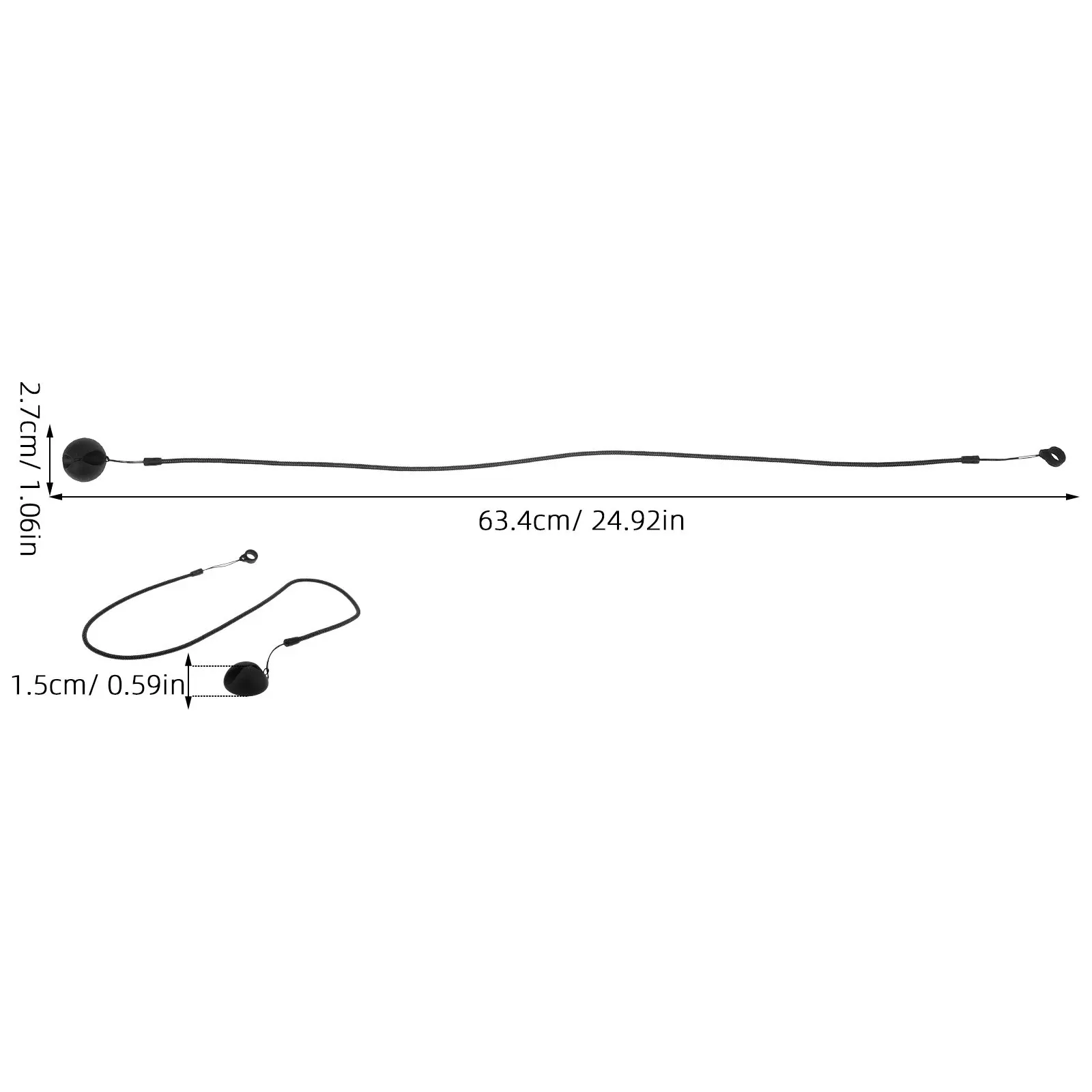 6Pcs Drawing Pen Leash Retractable Elastic Stylus Leash Anti-Lose Touch Pen Tether for Clipboard Tablet Desk Bank Hotel Counter