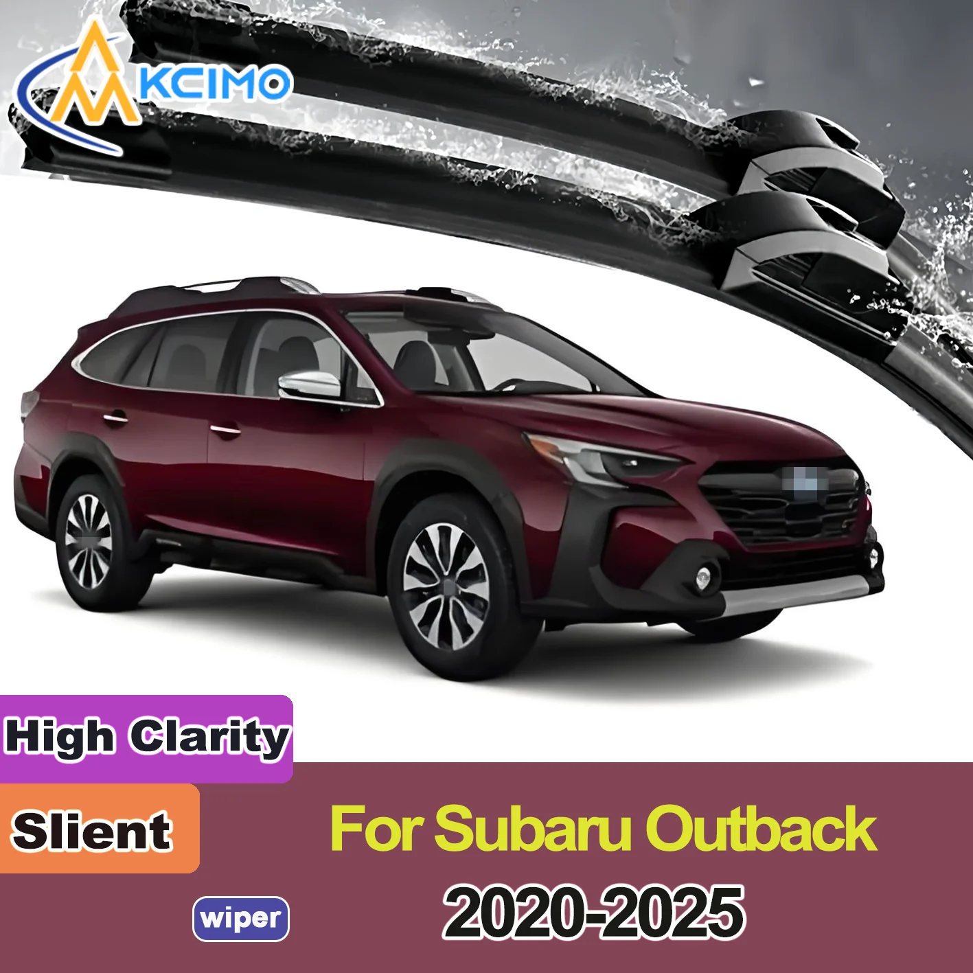 

2PCS New Front Windshield Wiper Blade for Subaru Outback BT 2020-2025 Front Windshield Auto Wipers Blade Accessories 2025 2024