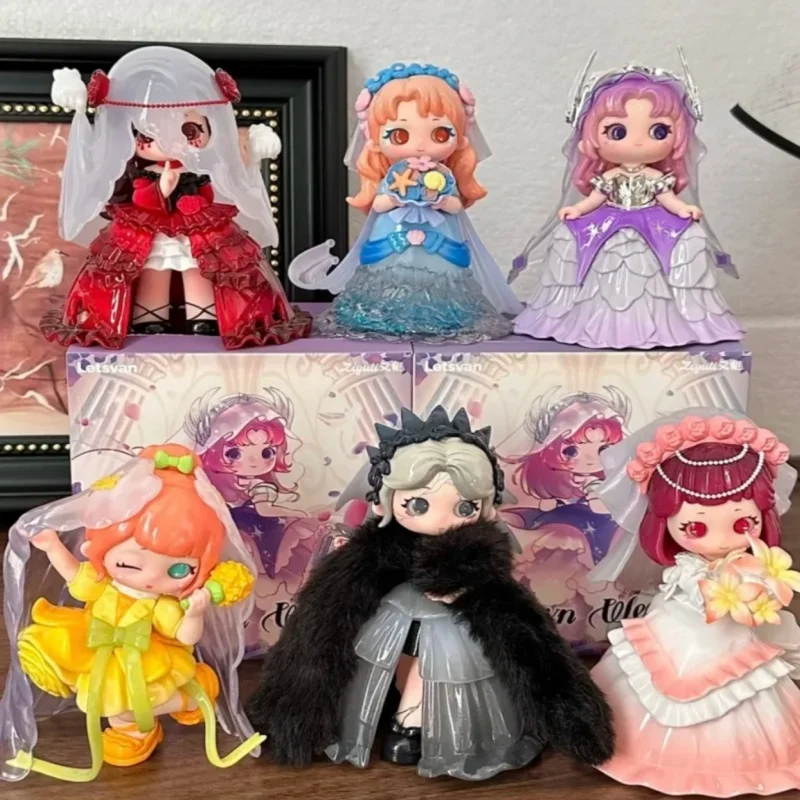 

Authentic Youli 6th Generation Brilliant Feast Series Blind Box Figure Desktop Decor Cute Doll Collectible Toy Birthday Gift
