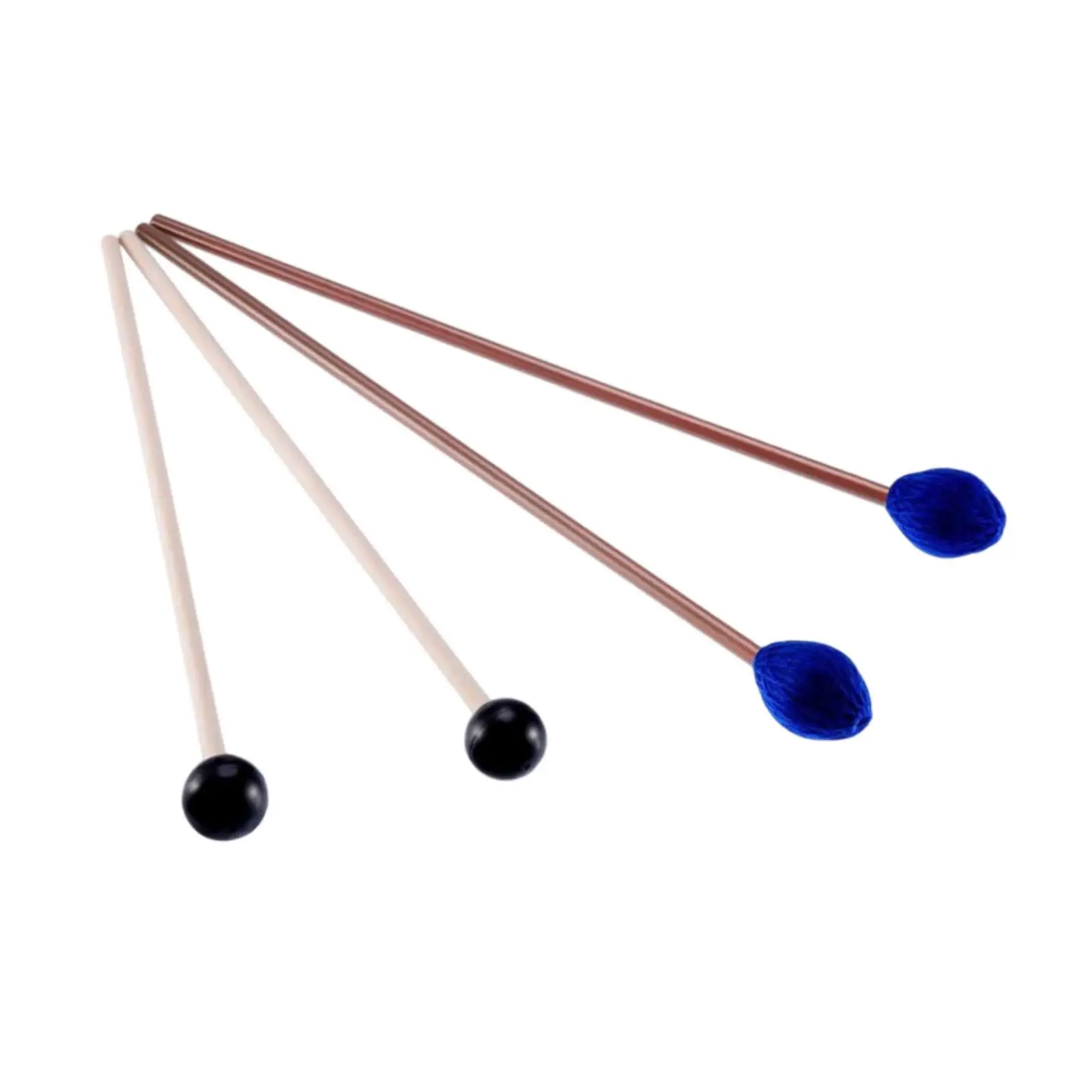 4x mazos de Marimba instrumento musical accesorios de percusión Kit de mazos de tambor