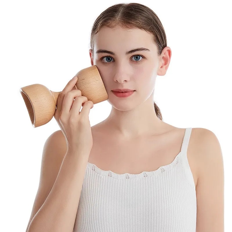 Beech scraping massager for whole body with meridian beauty dredging carbonized acupoint massage anti-cellulite lymph nodes