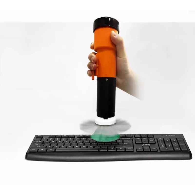 

Беспроводная электрическая ручная щетка для чистки клавиатуры, инструмент для удаления пыли с офисного оборудования