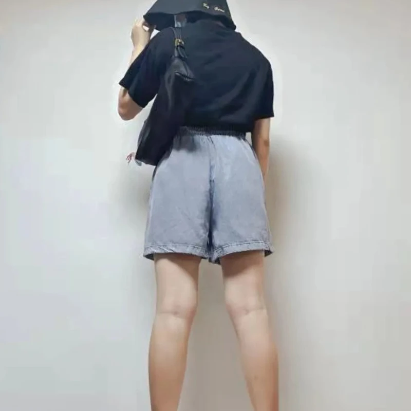 Pantaloncini Donna S-5XL Elegante morbido denim Design tutto-fiammifero Abbigliamento femminile alla moda Nuovo arrivo Traspirante Popolare Ulzzang Vintage