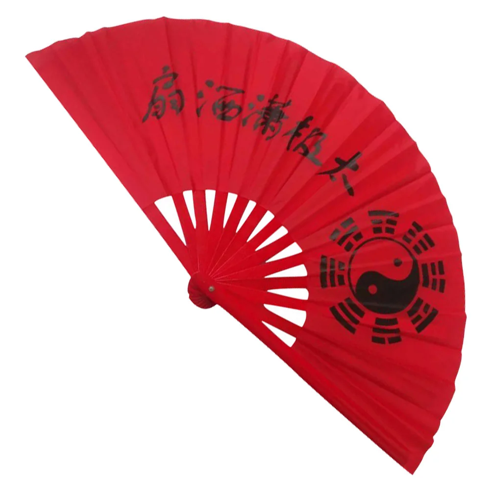 Japandi Decor Tai Chi Fan Wall Stickers Holiday Dancing Chinese Folding Miss Japanese