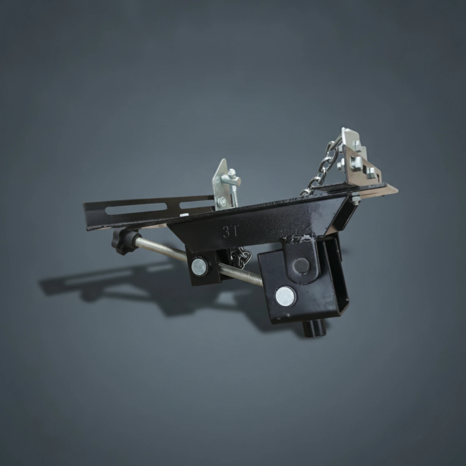 Hydraulic Gearbox Jack Adjustable Gearbox Jack with Safety Chain Gearbox Removal Tool Long-Lasting Accurate for Mechanics