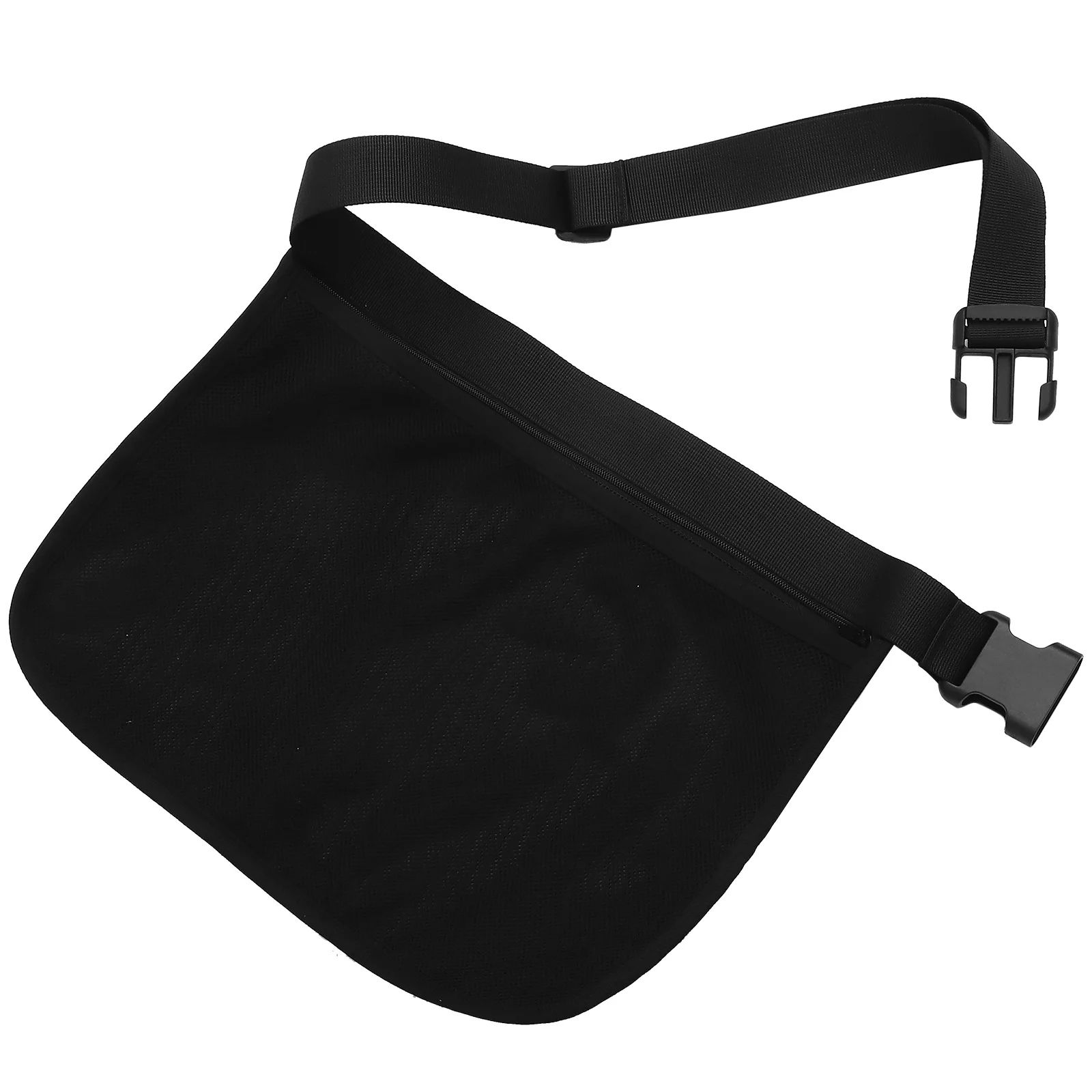 

Tennis Ball Bag Waist Portable Mesh Pickup Holder Storage Drawstring Bags Carrier Hamster Net for Balls