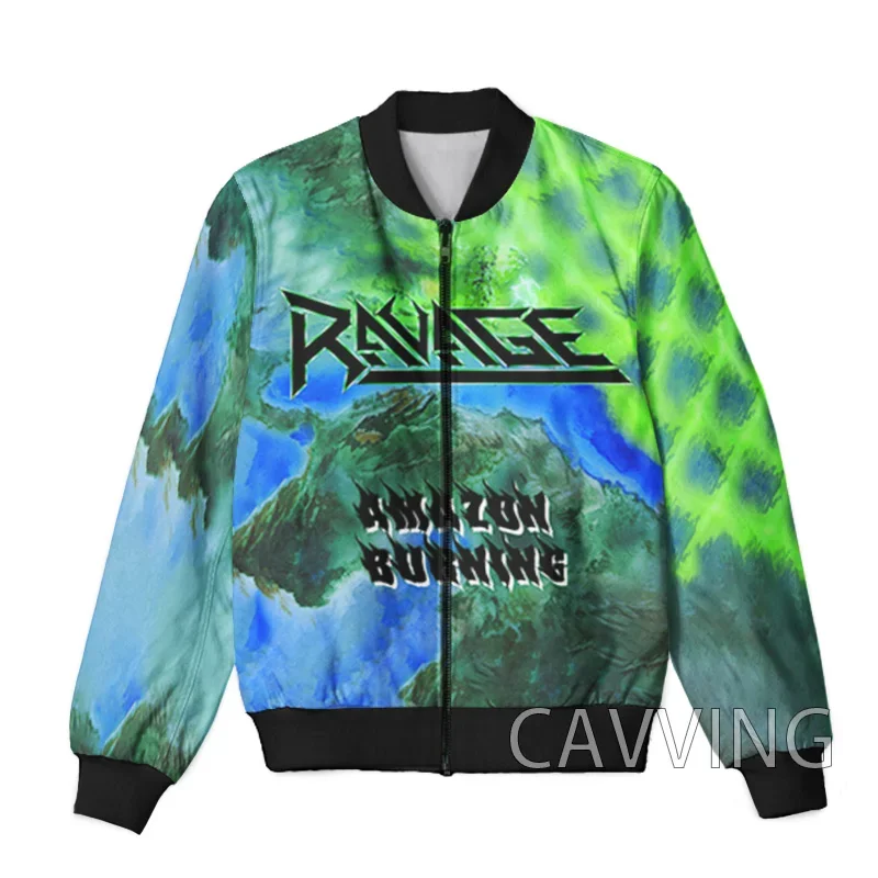 

CAVVING куртки-бомберы на молнии с 3D принтом Ravage Band, мужское пальто, мужское пальто, куртки на молнии для женщин/мужчин