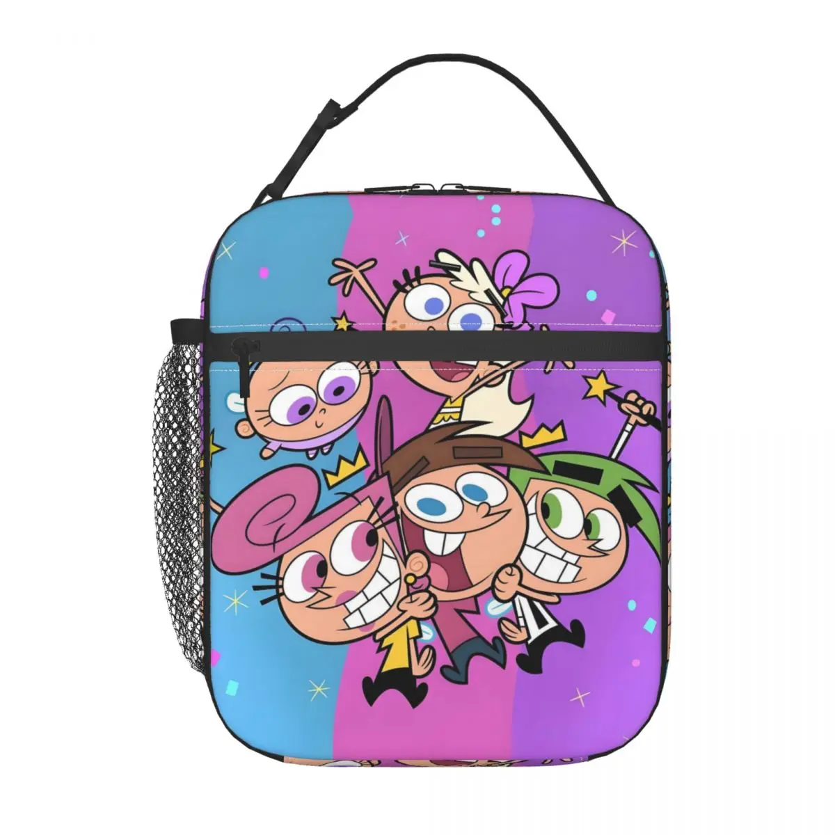 

Изолированная сумка для обеда The Fairly OddParents для школы, офиса, еды Cosmo, портативный холодильник, термобокс для обеда для женщин и детей