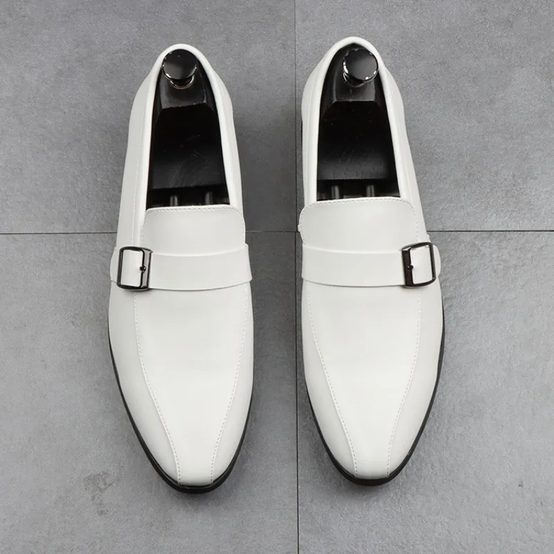 Office Men Dress Shoes Man Formal Shoes Luxury Fashion Pointed Social Shoes Casual Men Shoe Hairstylist