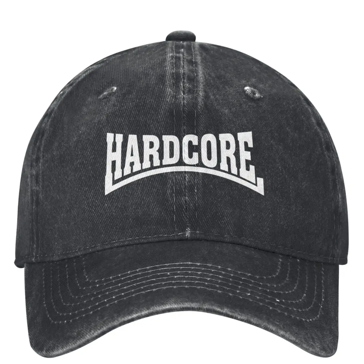 Hardcore Baseball Cap Spring Popular Logo Trucker Hat Sun-Proof  Sports Snapback Cap Female Male Fitted Retro Baseball Caps