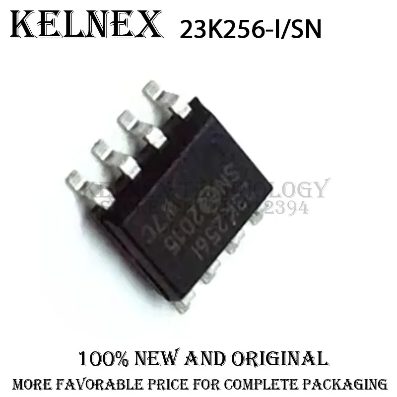 10pcs/lot 23K256-I/SN 23K256 SRAM 256KBIT 20MHZ 8SOIC IC Best quality