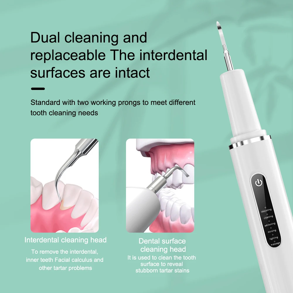 Ultraschall Zahn reiniger Sonic Vibration Dental Scaler Zahnstein Zahnstein entferner Zahn aufhellung Reinigungs werkzeuge Mundpflege