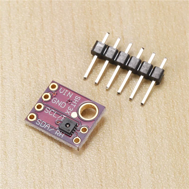 

SHT31-D датчик температуры и влажности, модуль датчика цифрового выхода IIC I2C, интерфейс 3,3 В для Arduino Raspberry Pi
