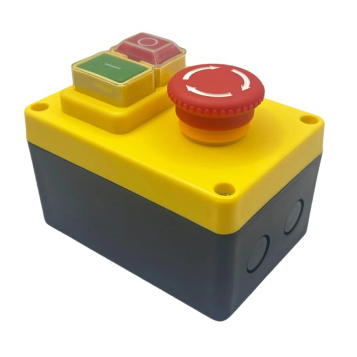 Shop Now KJD17D 250V 16A Electromagnetic Push Button Switch Emergency Stop Switches for Electric Tools & Machine Tool Equipment