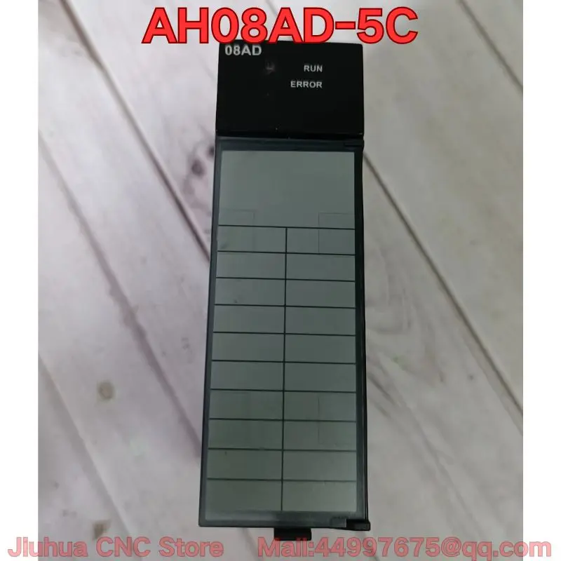 Second-hand AH08AD-5C PLC module functional test is normal Latest prices for August 2026