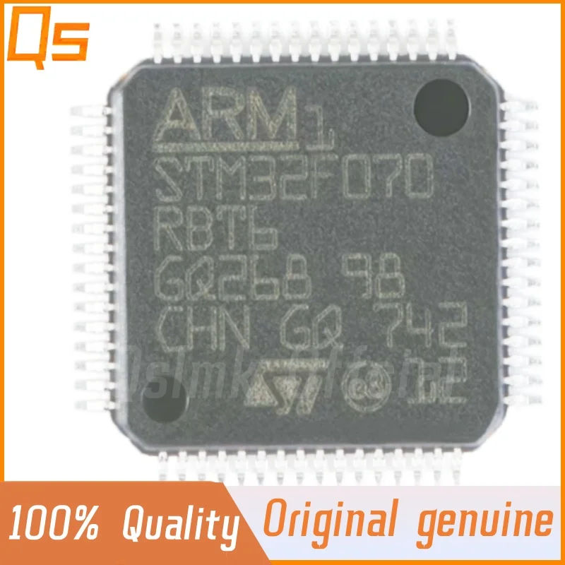 New Original STM32F070RBT6 LQFP-64 ARM Cortex-M0 32-bit microcontroller MCU - Image 2