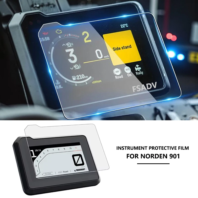 

Motorcycle Dashboard Scratch Cluster Protection Film Screen Protector For Norden 901 Norden901 2022