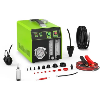 Home.T130 Automotive EVAP Smoke Machine, Dual Mode 12V Car Fuel Pipe System Leak Tester Detector z poziomem oleju i regulacją