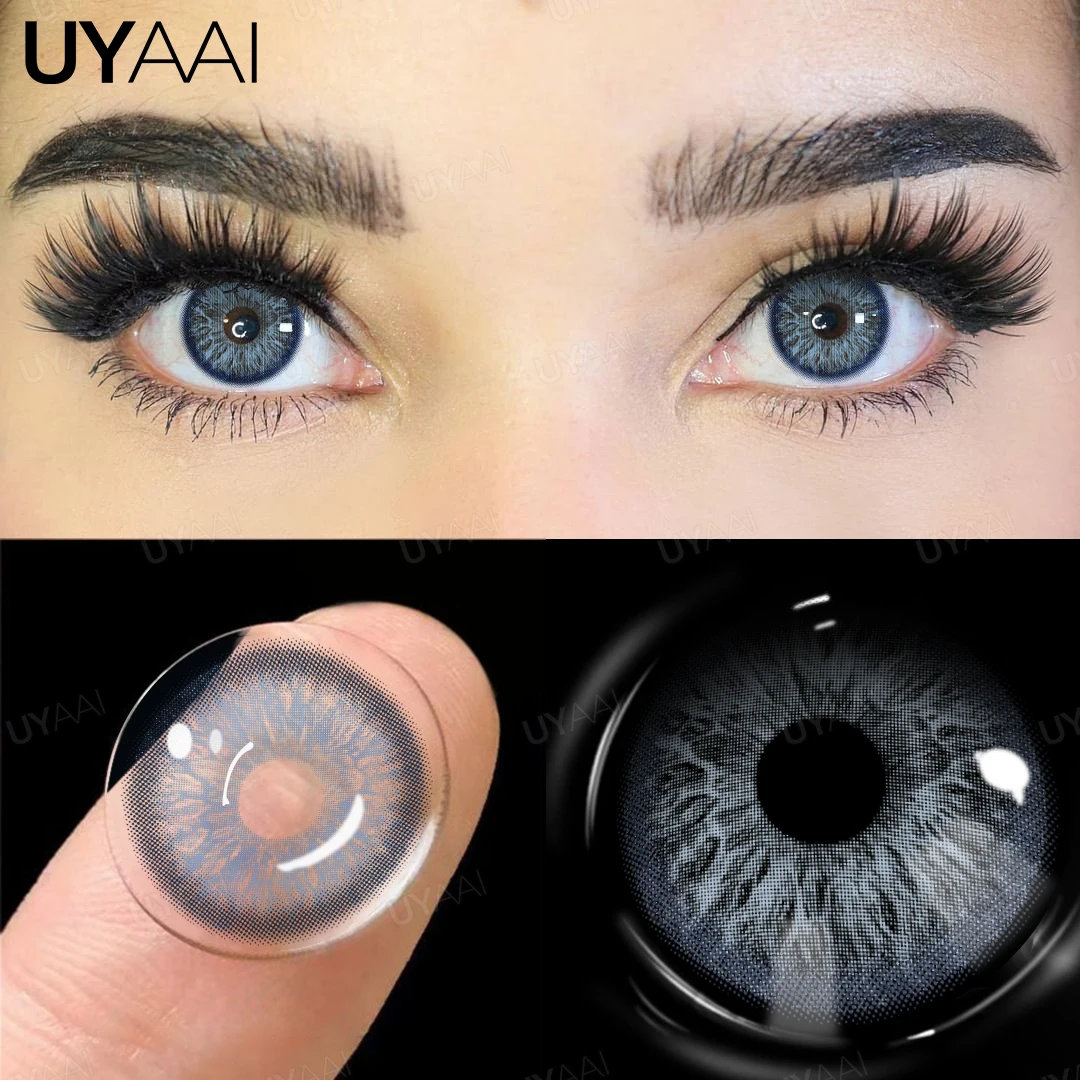 UYAAI Contact Lenses Blue Eye Contacts Lenses for Women Purple Lenses Natural Colored Pupils for Eyes Green Lenses Eye Color
