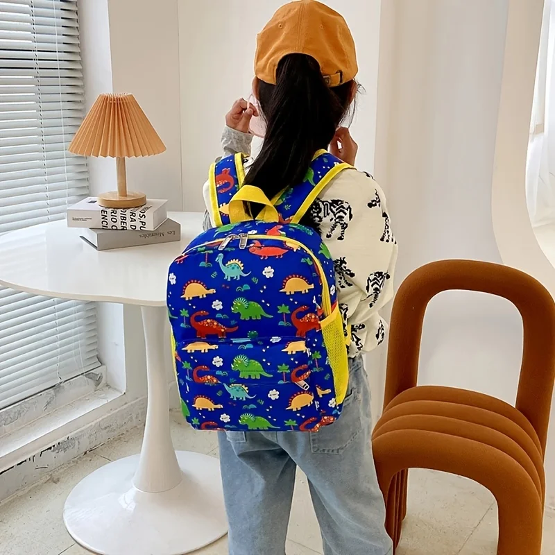 Kids Backpack for Boys&Girls Bookbags Preschool Backpack Toddler Daycare School Bag Lightweight Waterproof Dinosaur Animals