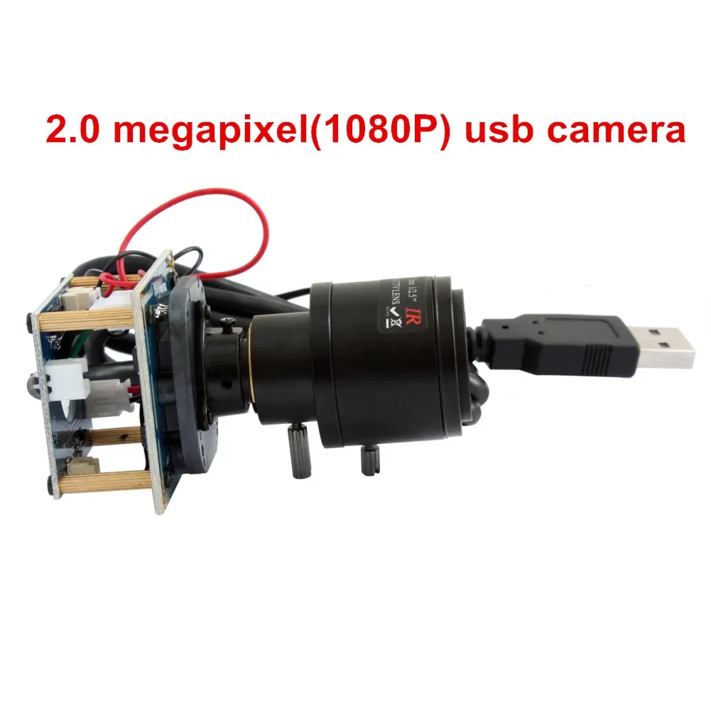 

ELP 2MP USB-модуль камеры 30 кадров в секунду/60 кадров в секунду/120 кадров в секунду мини-плата CCTV USB-модуль камеры с объективом 2,8-12 мм для Windows Mac Linux