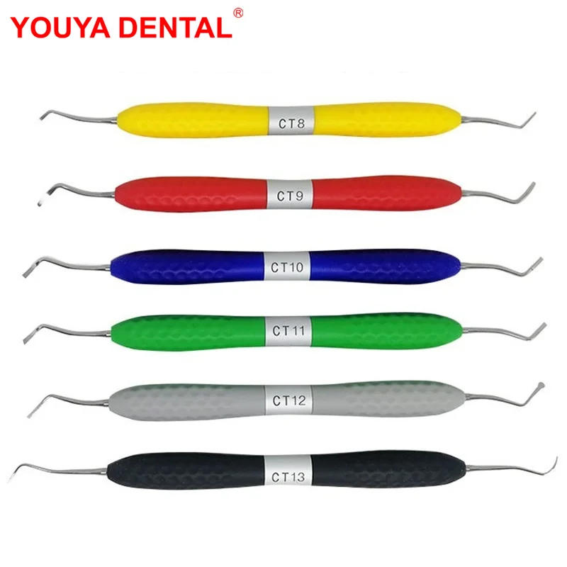 

1/7pcs Dental Resin Filler Aesthetic Restoration Spatula Kit Silicone Handle Knife Filled Repair Equipment Dentist Tools Product