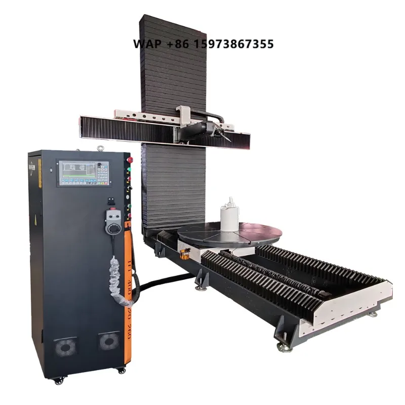 Syntec Control System 5 Axis CNC Wood Router with Low Noise Motor for 3D Carving Stone Foam Wooden Moulds for Mould Industry