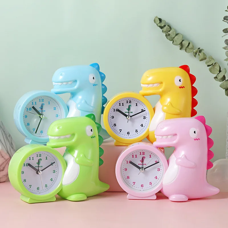 Creative Jumping Seconds Table Clock Simple  Alarm  New Tabletop Bedside Student Graduation Children's Gift Hands