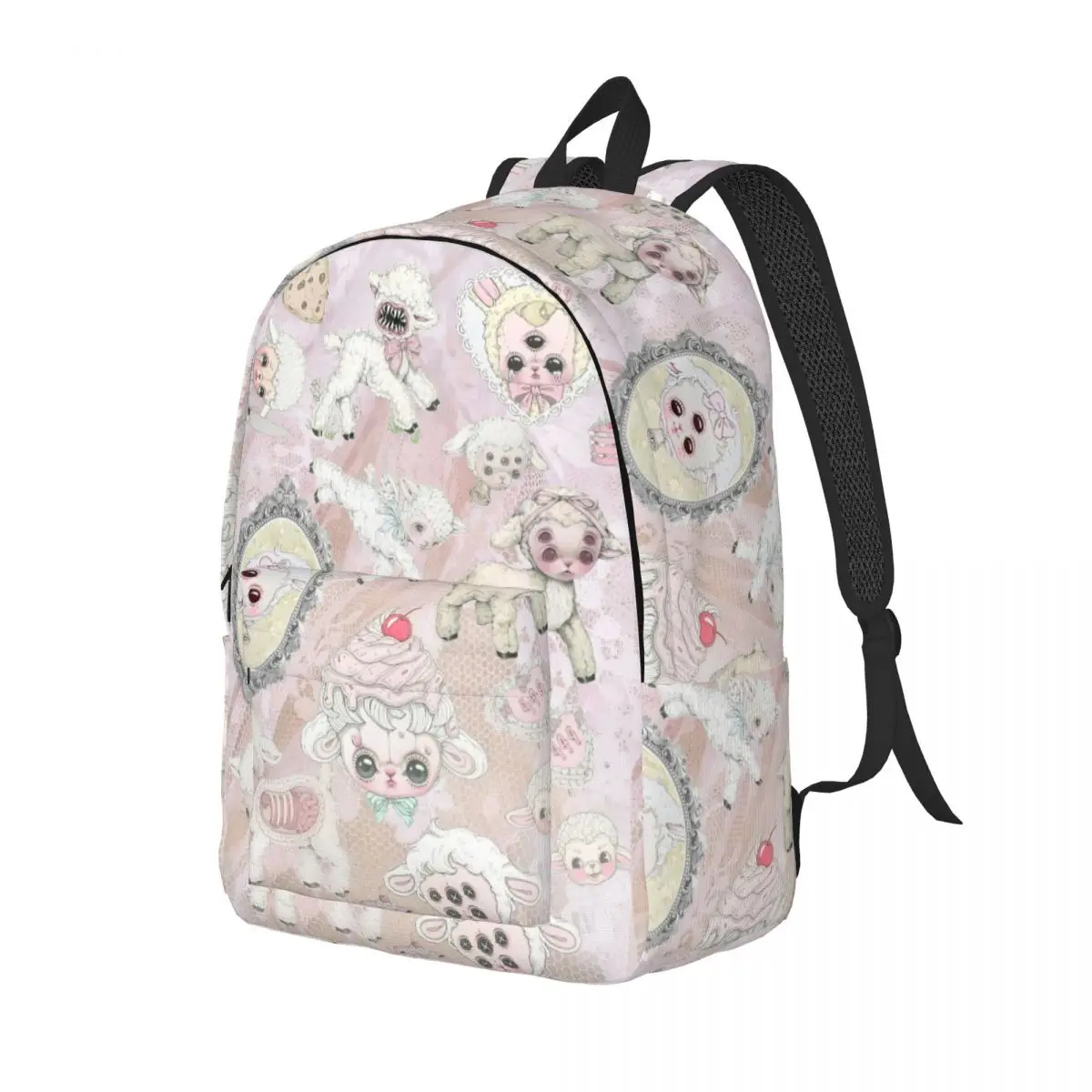 Melanie Martinez Cry Baby Teenage Backpack Outdoor Student Hiking Travel Music Singer Daypack for Men Women College Canvas Bag