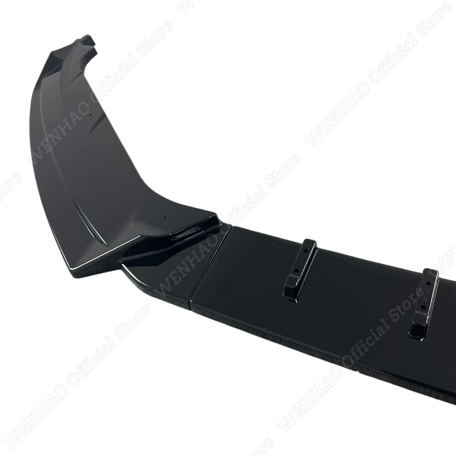 3Pcs Car Front Bumper Lip Splitter For Volkswagen Scirocco MK3 R-line GTS 1.4 2.0 2011-2018 Tuning Bumper Guard Trims Bodykits view 5
