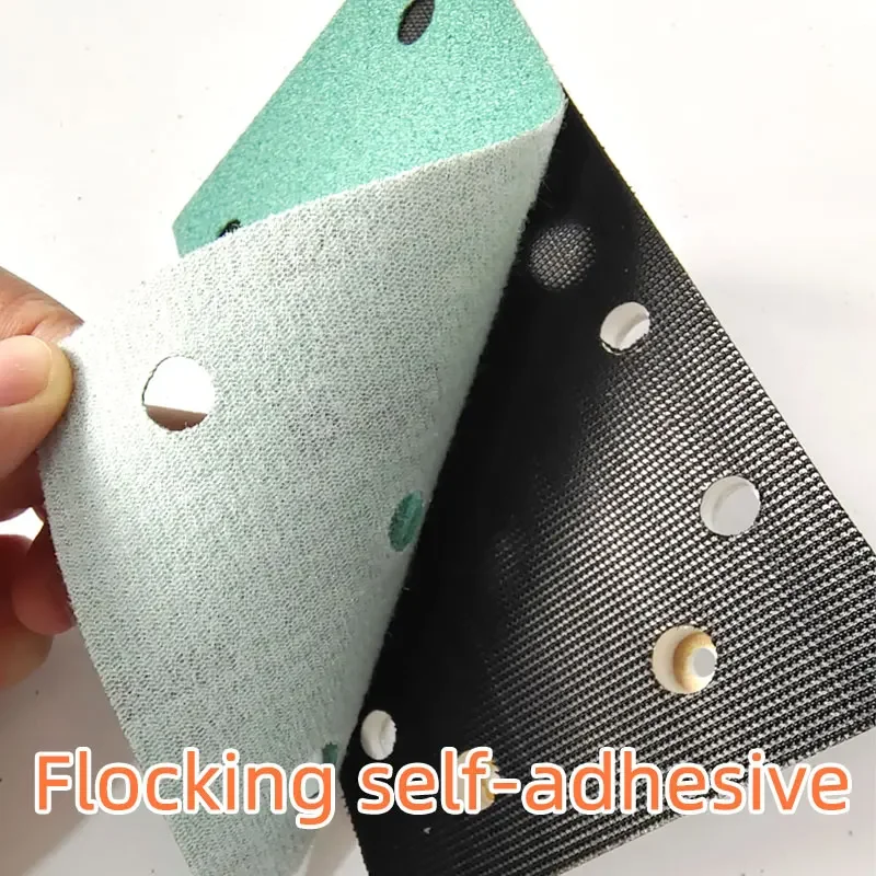 Dry Sandpaper 95*180mm 8 Holes For FESTOOL /Mirka etc sande General Self-adhesive Flocking Sanding Putty
