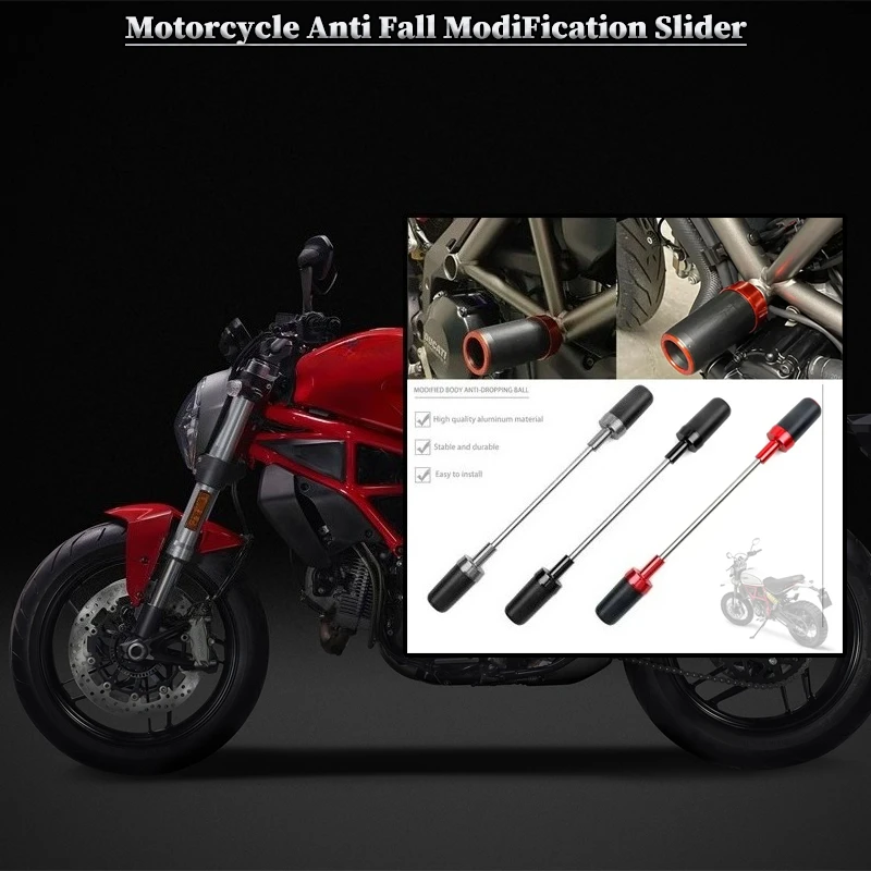 

For Ducati Scrambler800/400 DIAVEL1200/1260 Monster797 Falling Protection Frame Slider Fairing Guard Crash Pad Protector
