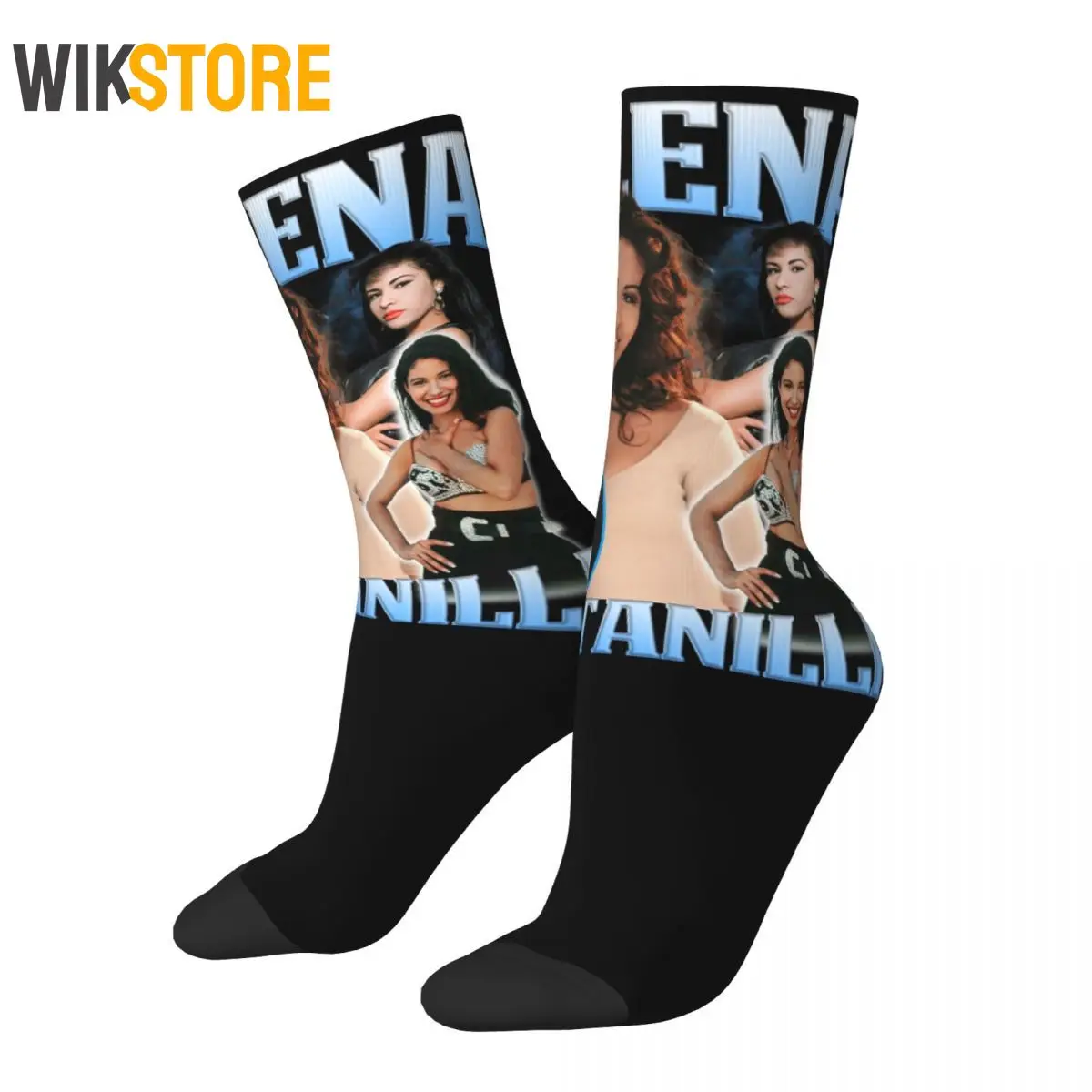 Selena Quintanilla Socks Men Women Fashion Socks Crazy Spring Summer Autumn Winter Socks Gifts Breathable Cute Sock