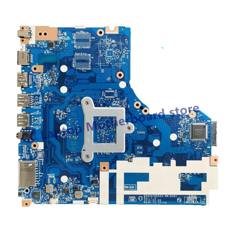 

NM-B301 Mainboard For Lenovo Ideapad 320-14IAP Laptop Motherboard With N3350/N4200 CPU 100% Fully Tested Working Well
