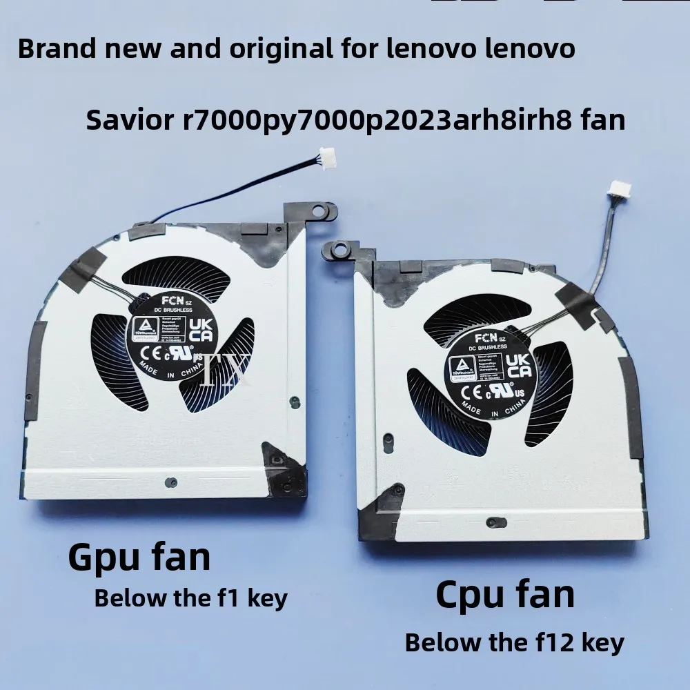 

For New original for Lenovo Savior R7000P Y7000P ARH8 IRH8 2023 fan 12V
