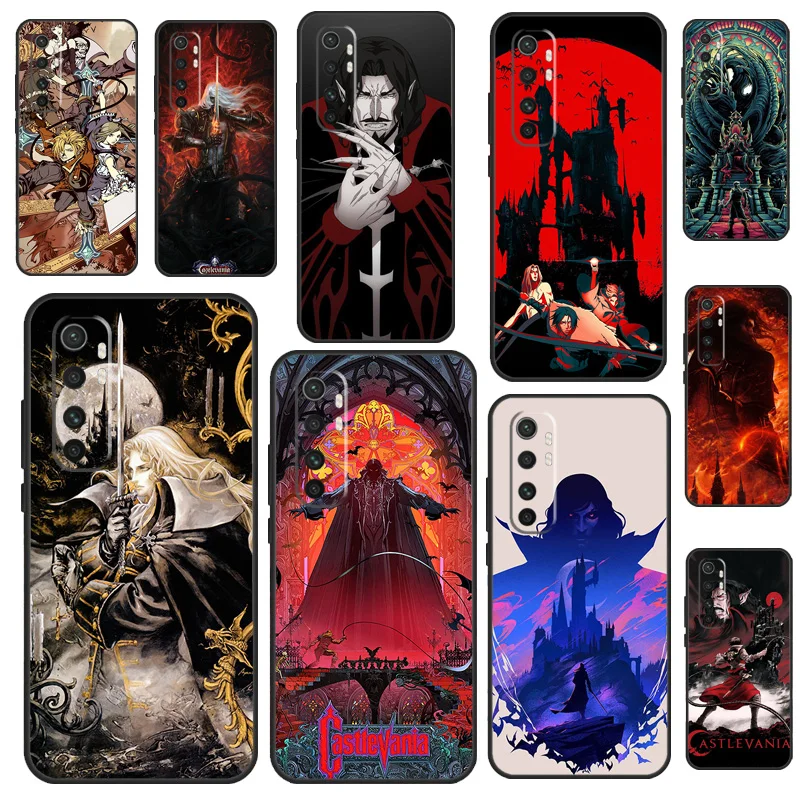 Castlevania-funda para POCO X3 X4 X5 F5 Pro M5s C40 F4 GT F3, funda para Xiaomi 12T 11T Pro 12 13 Lite 12X