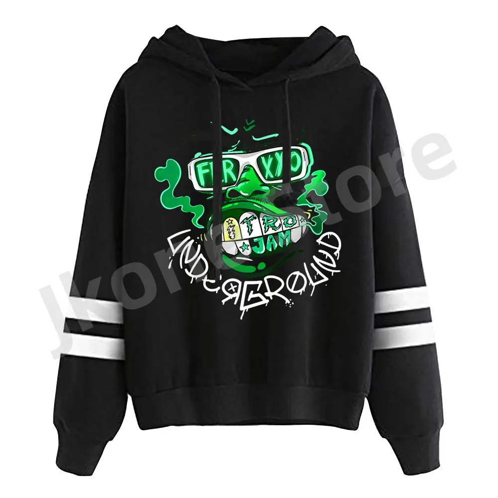 Feid Logo Sweatshirts Ferxxo Nitro Jam Underground Tour Merch Women Men Fashion Casual HipHop Long Sleeve T-shirts