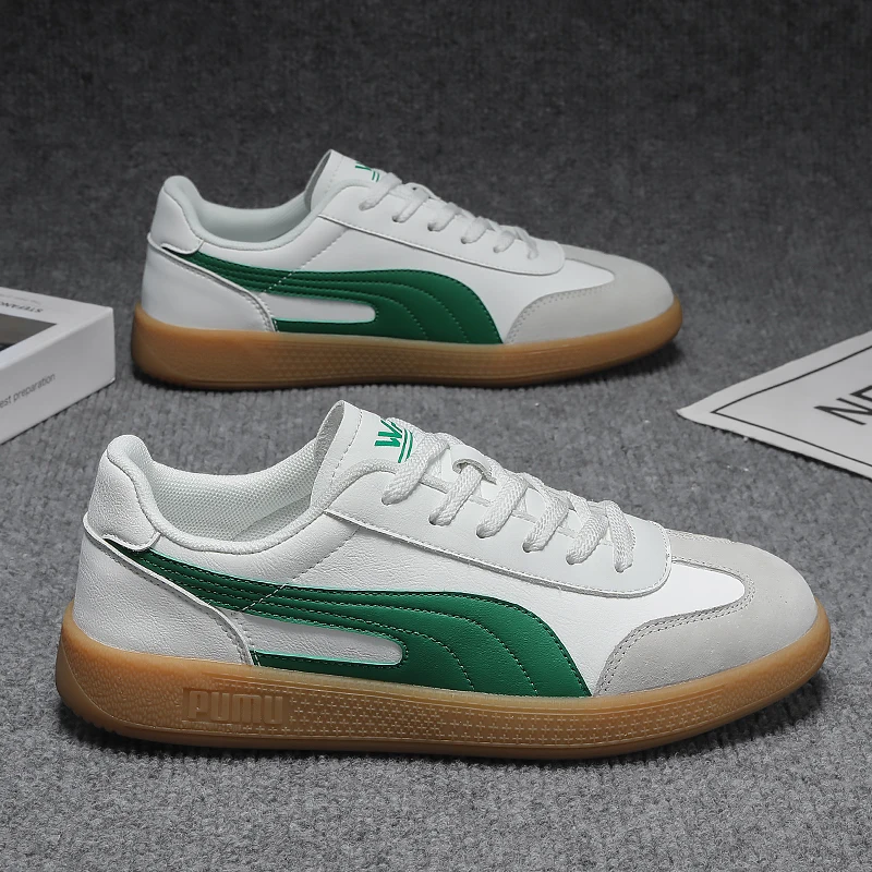 

2025New Comfortable Casual2025Spring Genuine Leather High-Quality German Training Shoes High-Quality Men's Sports Shoes