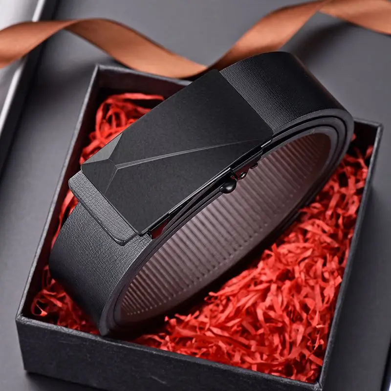 PAUL HUEMAN Stylish Men's PU Leather Belt - Fashion Belts  B