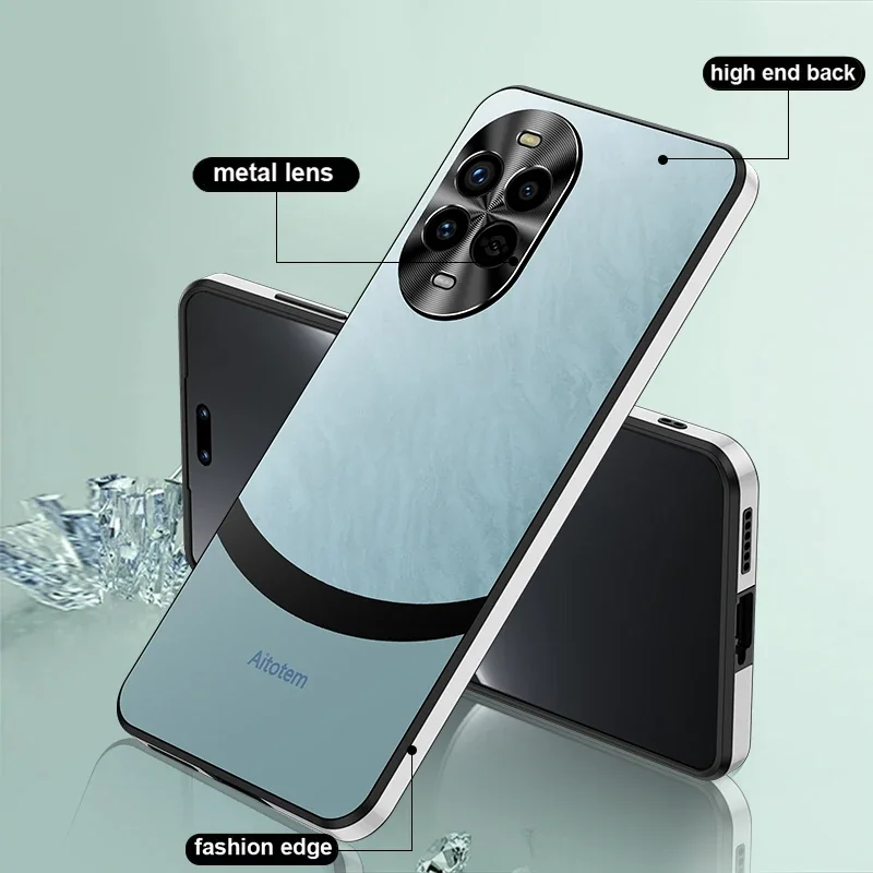 

For Huawei Nova 9 Case Luxury Matte Soft Phone Cover For Huawei Nova 12 13 Pro Shockproof Resistant Lens Protection Case