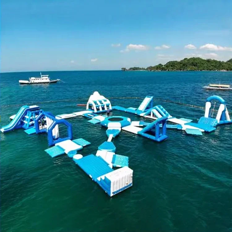 Summer Beach Sport Platform Inflatable Floating Water Park Inflatable Water Aqua Park