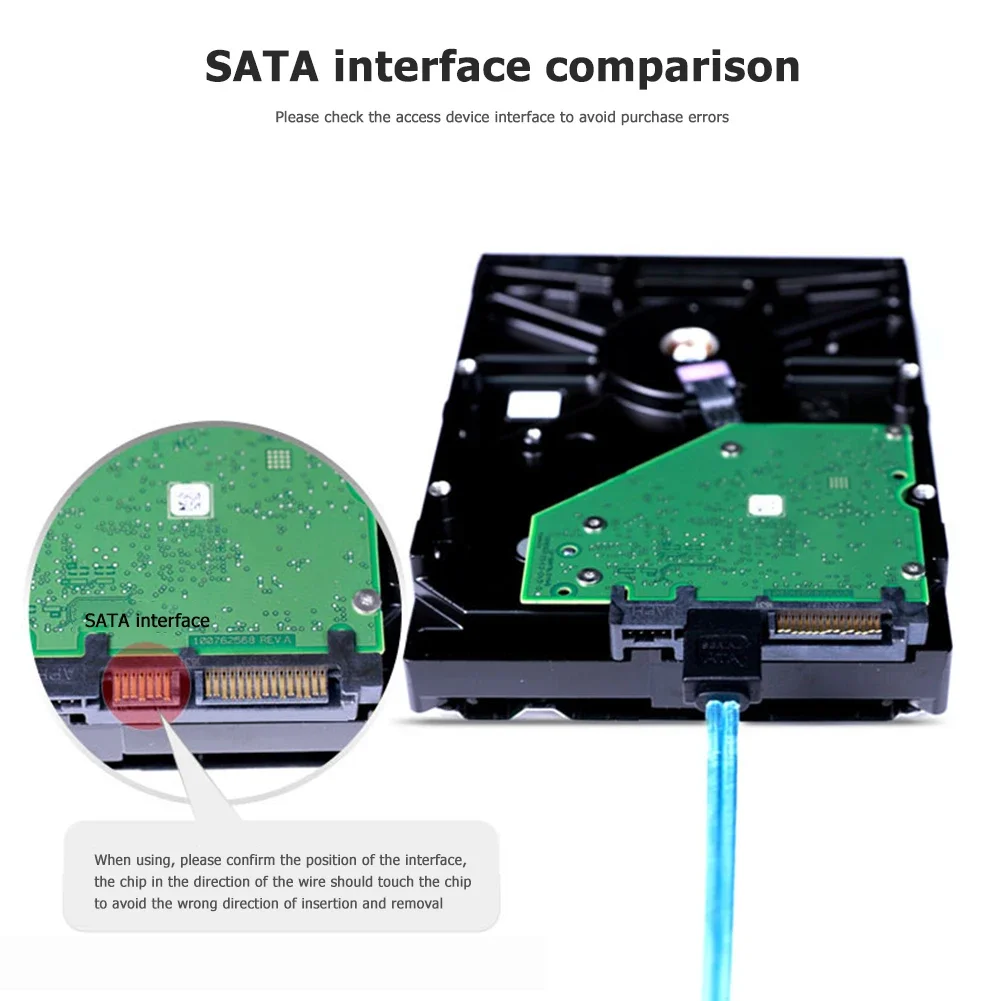 0,5 m Sata-Kabel 6 teile/satz 6 Gbit/s 7-Pin-Sata-HDD-SSD-Datenleitung für Desktop-Bitcoin-Computer-Server-CD-DVD-Festplatten überfallen