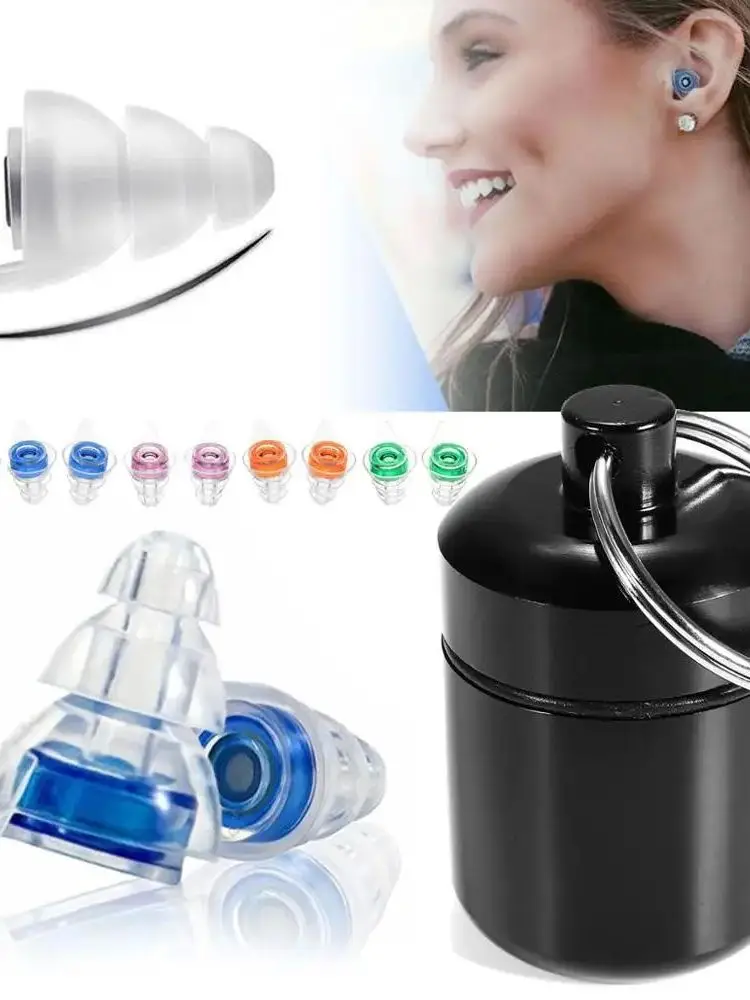 soft-silicone-ear-plugs-pair-reusable-ear-protection-comfortable-noise-reduction-earbuds-for-diy-crafting-and-accessories