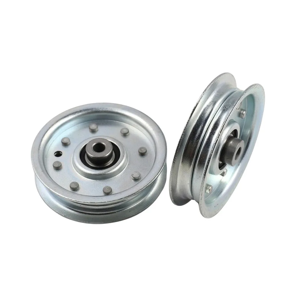 White Zinc Single Slot Pulley Designed to Fit Models 956-0627 756-0627 756-0365 Supporting Consistent Power Transfer